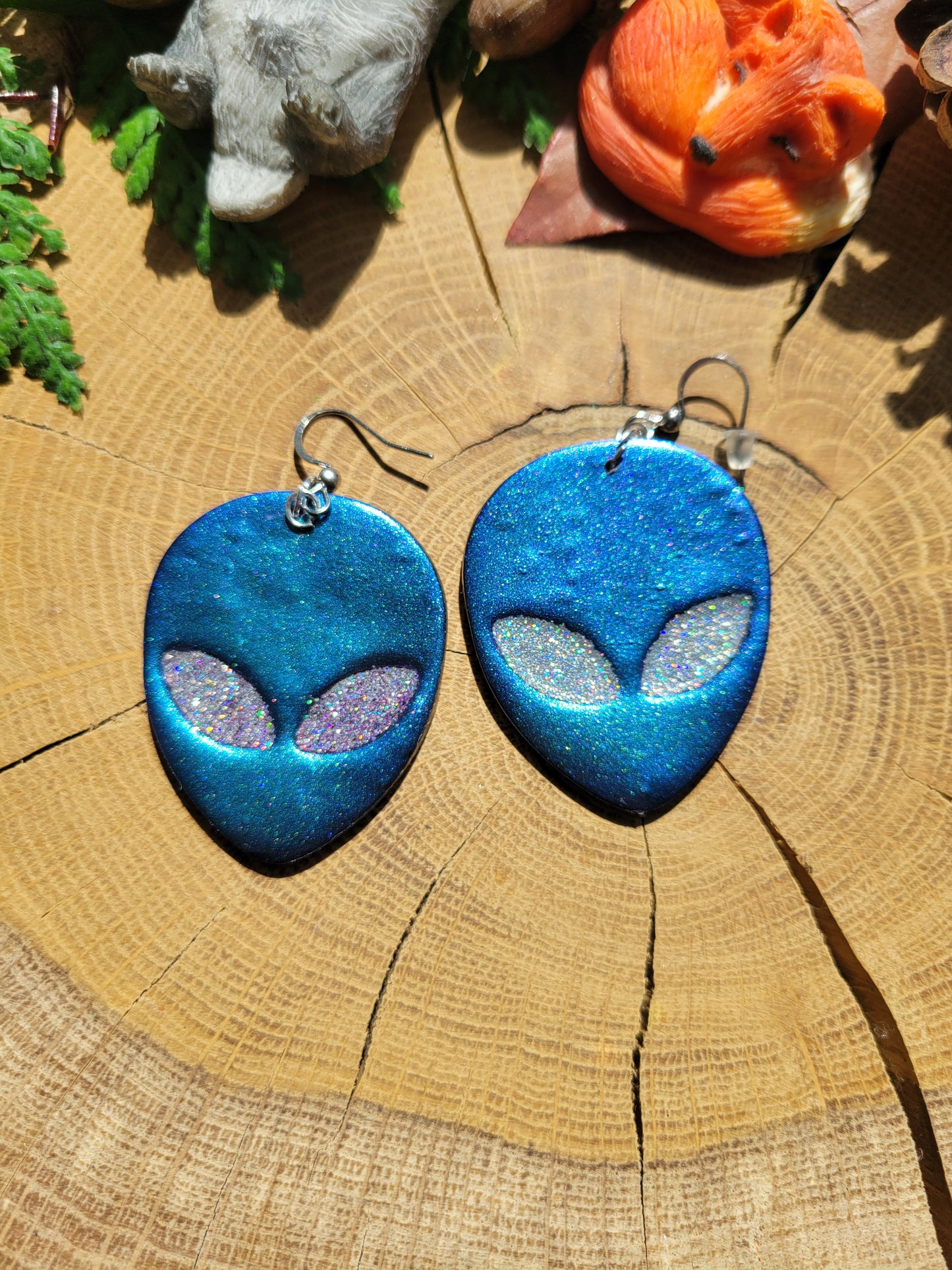 Alien Earrings