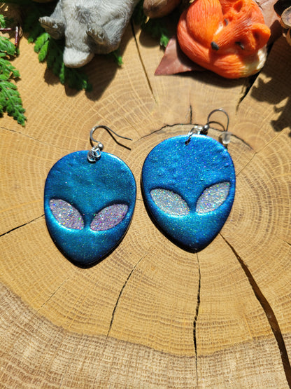Alien Earrings