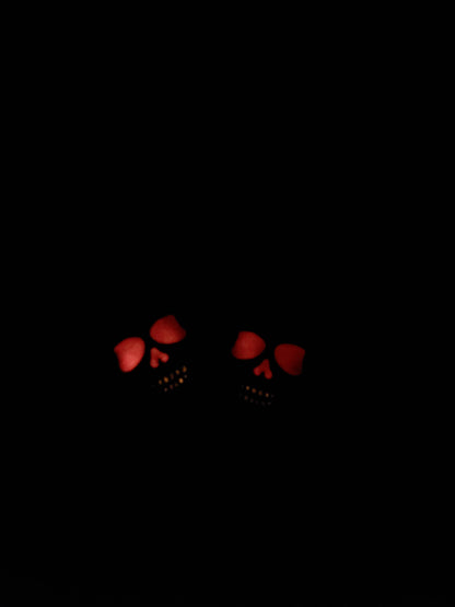 Skullie Shroom Earrings