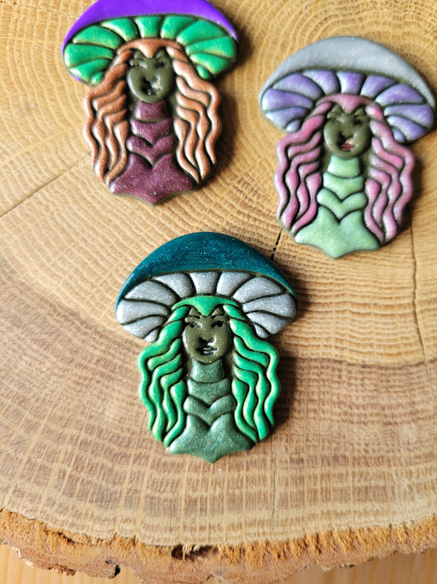 Mushroom Goddess Bookmark