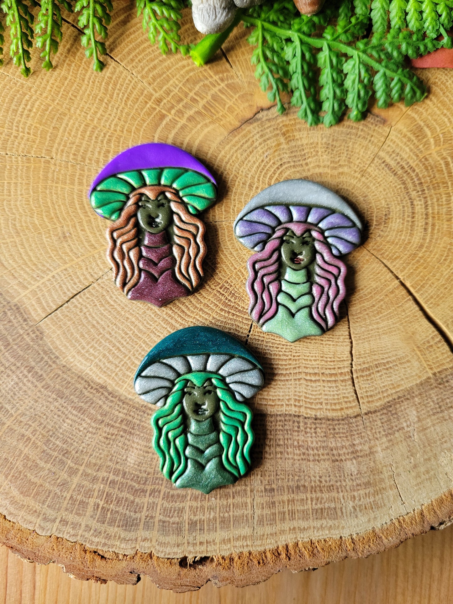 Mushroom Goddess Bookmark