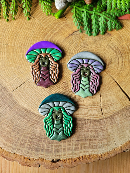 Mushroom Goddess Bookmark