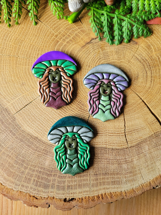 Mushroom Goddess Bookmark