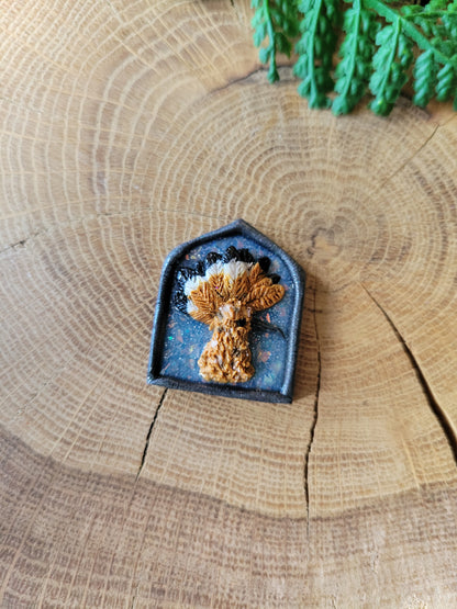 Bird Portrait: Hoopoe Pendant.