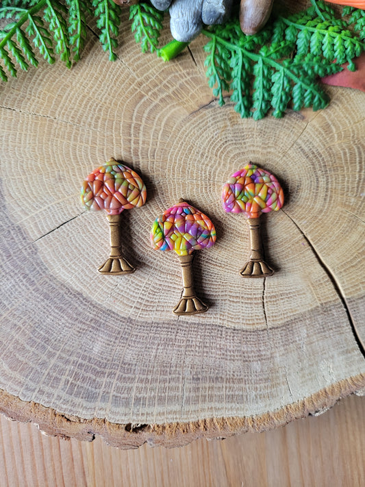 Glow In The Dark Tiffany Lamp Earrings